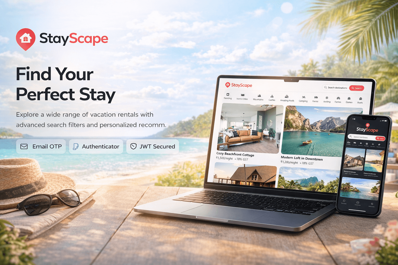 StayScape: Stay Rental & Booking Platform